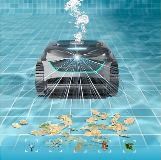 Wybot C2 Vision Wireless Robot Vacuum 65W Bottom / Walls / Waterline for Pools 200m²
