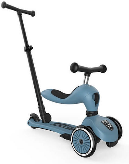 Benutzerdefiniertes Bundle Scoot & Ride Kinderroller Highwaykick 1 Push & Helm S Stahl