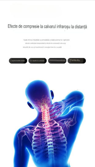 Massage Device for the Neck, Back, Legs & Body with Infrared Heat Grey