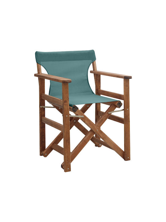 Megapap Director Chair Cover Queen Cypress Green 56x82cm