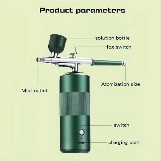 Professional Airbrush with Battery Tank