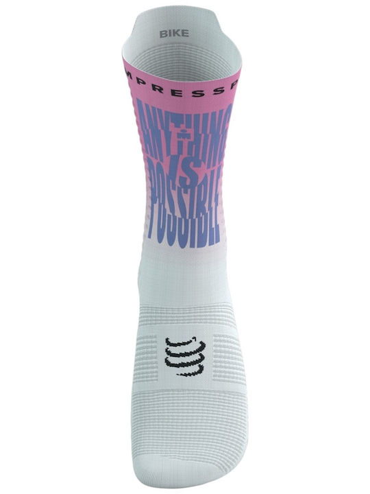 Compressport Șosete Trekking Albe 1 Pereche Compressport Șosete Trekking Albe 1 Pereche