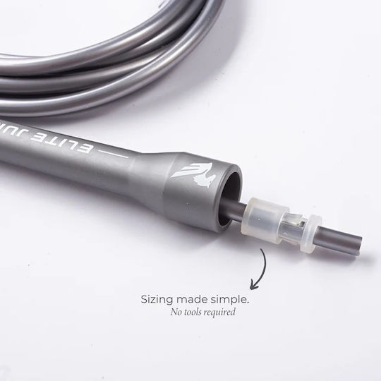 Core Jump Rope 5mm Pvc Elite Jumps-silver