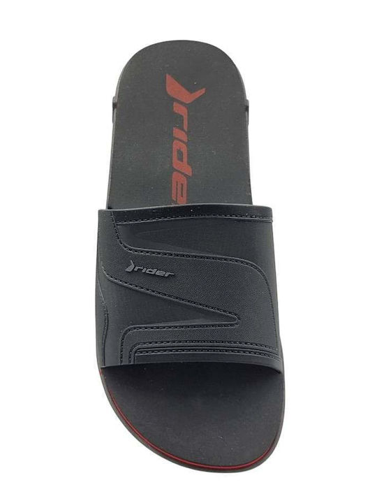Men's Black Slides 12441 BF554