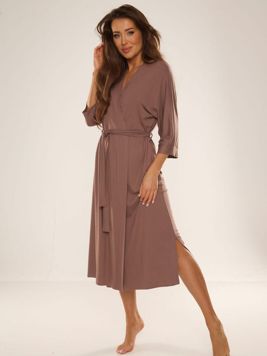 De Lafense Summer Women's Robe Mocca