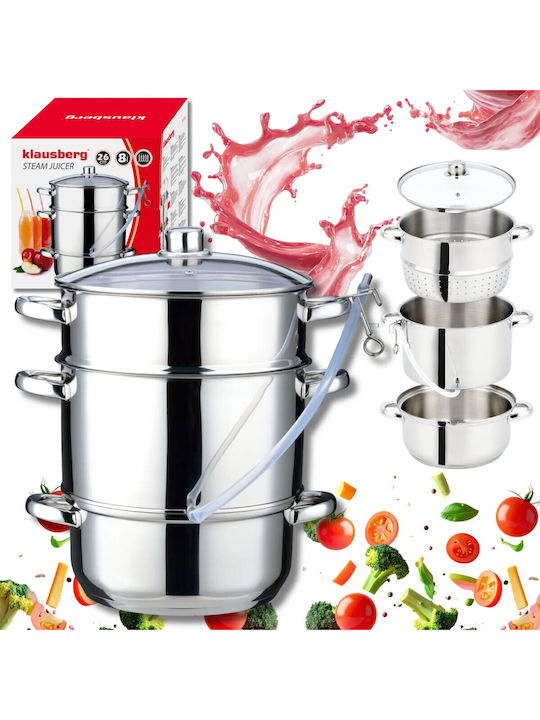 Klausberg Stainless Steel Pot Marmite 8lt /
