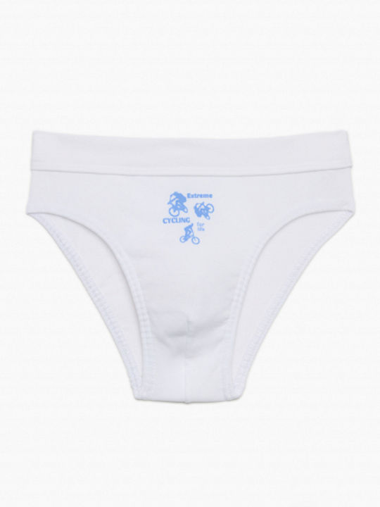 Pretty Baby Set lenjerie pentru copii chiloți 6 buc Alb-bleu Pretty Baby Set lenjerie pentru copii chiloți 6 buc Alb-bleu