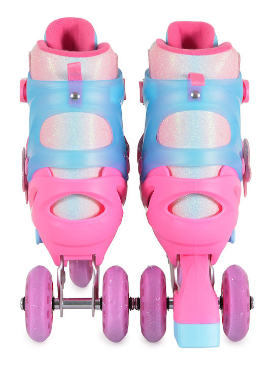 Byox Inline Αυξομειούμενα Rollers Ροζ Παιδικά