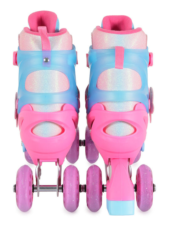 Byox Inline Αυξομειούμενα Rollers Ροζ Παιδικά