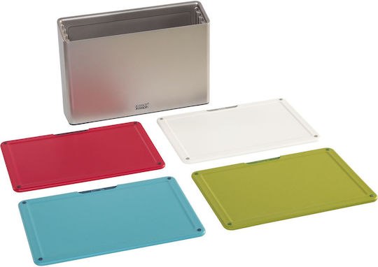 Joseph Joseph Set Tocătoare din Plastic Multicolore 4 Bucăți
