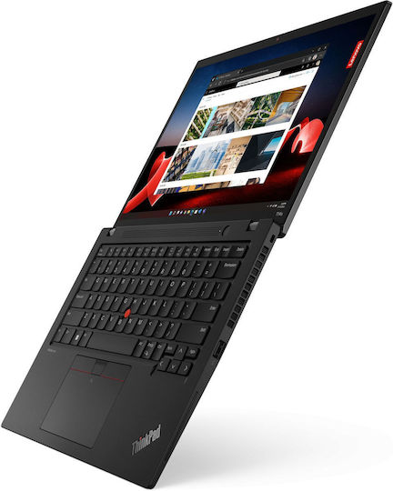 Lenovo ThinkPad T14s Gen 4 (Intel) 14" IPS FHD+ Тъчскрийн (i7-1365U/32GB/256GB SSD/W10 Pro) Дълбоко черен (US клавиатура)