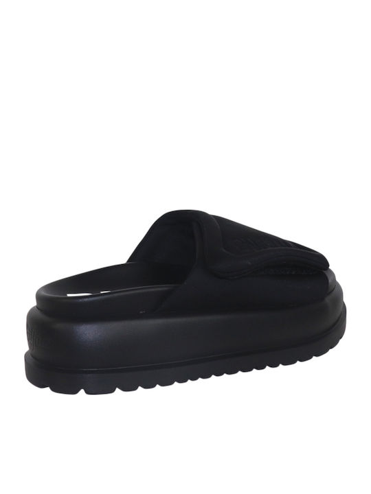 Damen Flatforms Schwarz