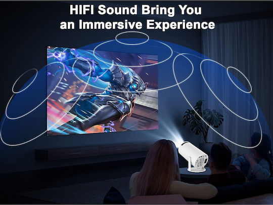 Magcubic HY300 Mini Proiector LCD HD Lampă LED cu Wi-Fi și Difuzoare Încorporate
