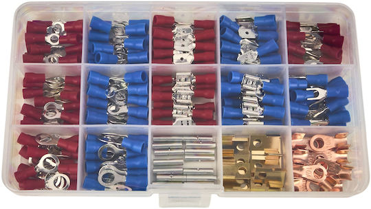 Kraft & Dele Set Terminale Electrice cu Izolație (KD10488) în Set de 300 Bucăți