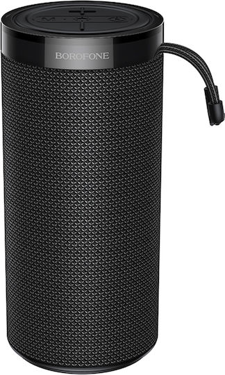 Borofone BR105 Bluetooth Lautsprecher 10W mit Tischuhr und Betriebszeiten bis zu 5 Stunden Schwarz