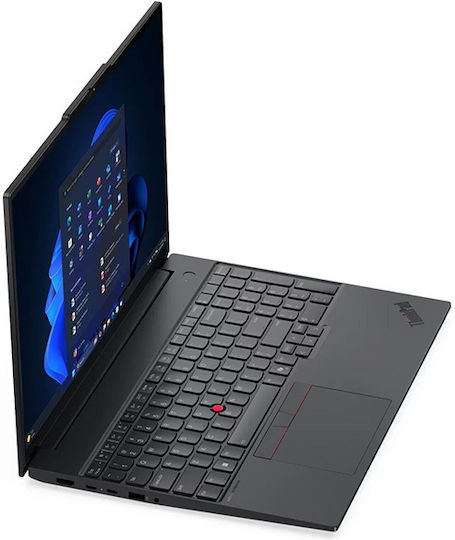 Lenovo ThinkPad E16 Gen 3 16" IPS FHD+ (Ryzen 5-220/16GB/512GB SSD/Radeon 740M/Windows 11 Pro) Черен (Английска клавиатура UK)