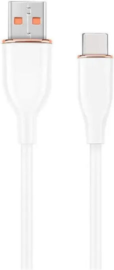 Gembird 1.5m White USB-A 2.0 To USB Type-C Silicone Cable
