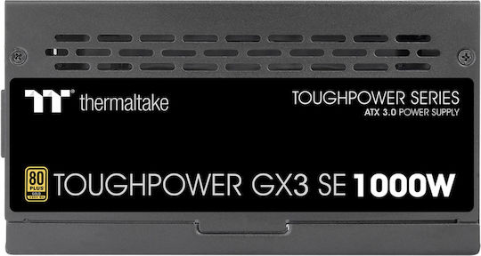 Thermaltake Toughpower GX SE 1000W Black Computer Power Supply Full Wired 80 Plus Gold