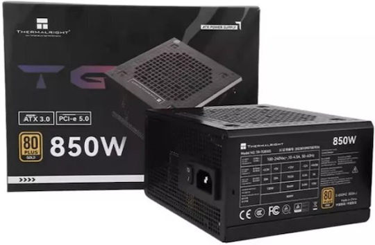 Thermalright TG-850S 850W Negru Sursă de Alimentare Full Wired 80 Plus Gold