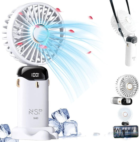 NSP Ventilator USB Pliabil Alb