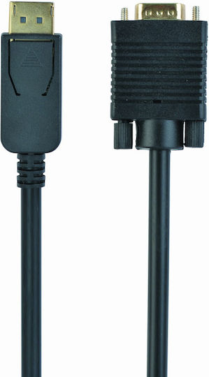 Cablexpert Cablu DisplayPort - VGA 1.8m Negru (CCP-DPM-VGAM-6)