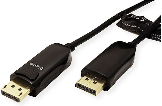 Roline Cable DisplayPort male - DisplayPort male 15m Black (14.01.3491-1)