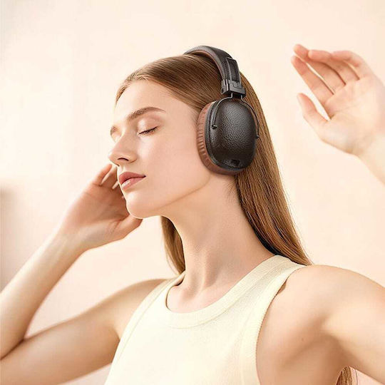 Borofone BO34 Wireless Wired On Ear Headphones Brown