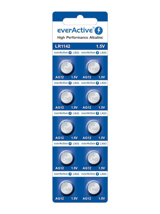 everActive Alkaline Watch Battery LR43 1.5V