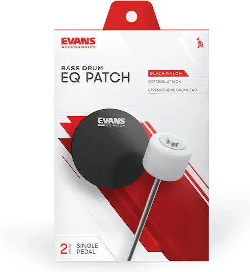 Evans EQ Patch Сурдина Антивибрационен Черен Наилонов Еднократен Пач