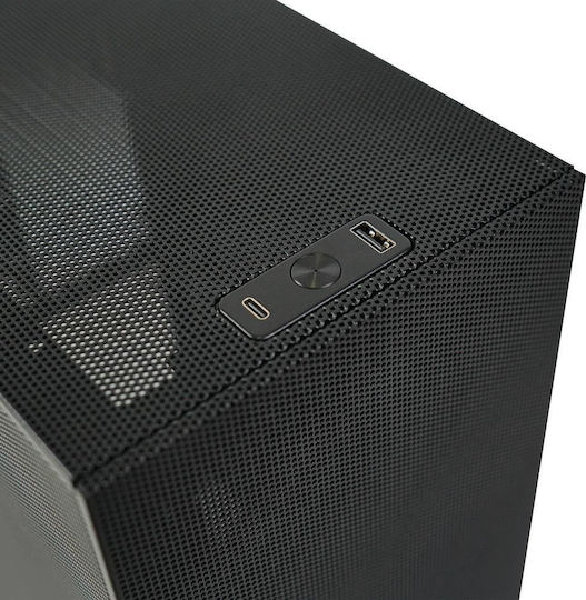 Ssupd Meshroom S V2 PCIe 5.0 Mini Tower Computer Case Black