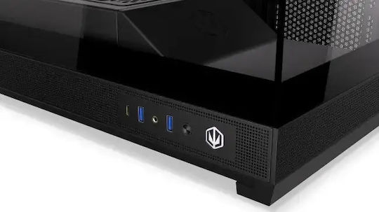 Endorfy Fishtank 6000 Flex Gaming Midi Tower Computer Case with Side Window Black