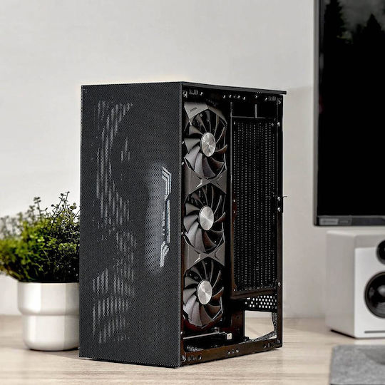 Ssupd Meshroom S V2 PCIe 5.0 Mini Tower Computer Case Black