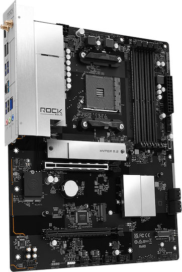 ASRock B550 Rock WiFi Motherboard ATX with AMD AM4 Socket 90-MXBV20-A0UAYZ