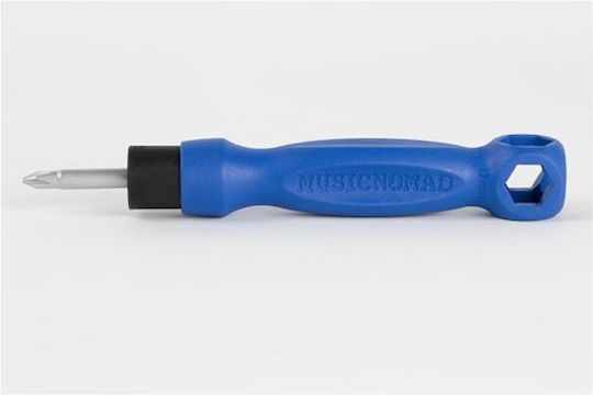 MusicNomad Sculă Multifuncțională The Octopus 8 în 1 Tech Tool pentru Chitară Electrică / Chitară Acustică / Clasică / Chitară Bas Electrică