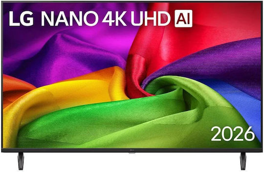 LG Smart Телевизор 43" 4K UHD LED AI NU80 HDR (2026) 43NU8E0B3LA