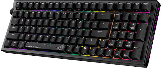 Asus ROG Strix Morph 96 Wireless Gaming Mechanical Keyboard with ROG NX V2 Switches and RGB Lighting (English US)