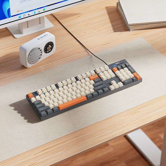 Hoco GM61 Gaming Keyboard with Illuminated Keys (English US) Gray