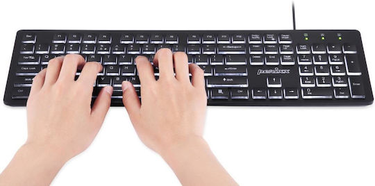 Perixx PERIBOARD-317 - Backlit Keyboard Only English US