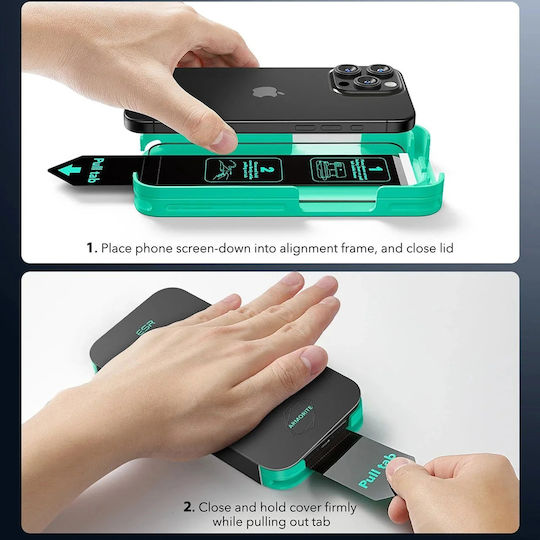 ESR Full Glue Screen Protector 3τμχ (iPhone 17 / 17 Pro / 16 Pro)