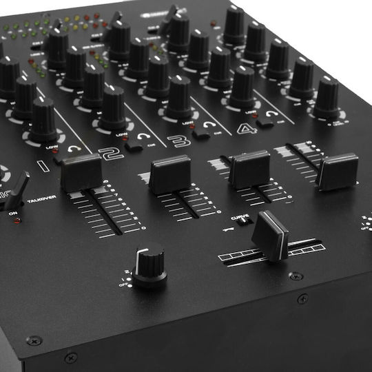 Omnitronic PM-422P PM-422P Combiner Analogic 4.0 Canale / 1 Intrare XLR și Bluetooth