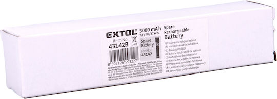 Ersatzbatterie Extol Light 43142b 7,4V 5000mAh