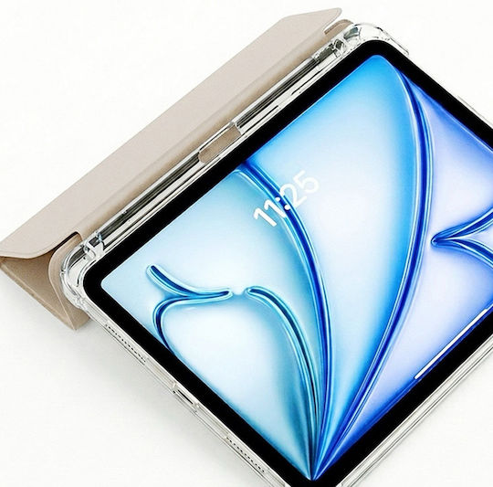 3MK Флип Капак Издръжлив Бежов iPad A17 Pro (6/7)