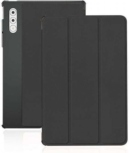 Techsuit Флип капак Въртящ се Издръжлив Черен (Lenovo Yoga Tab Plus 12.7)