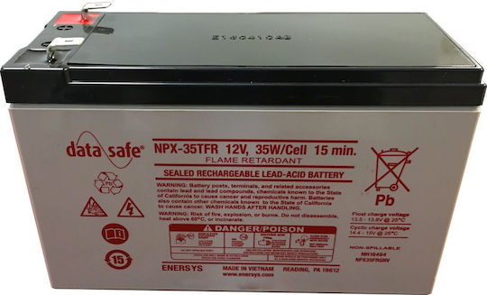 Enersys NPX35-12FR UPS Battery with Capacity 8.5Ah and Voltage 12V 1pcs
