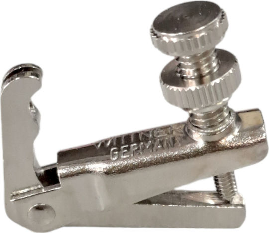 Wittner Fine Tuner Tuning Screw for Violin 1/2-1/4 NK for Violin / Lyra 1/2 / 1/4 in Silver Color