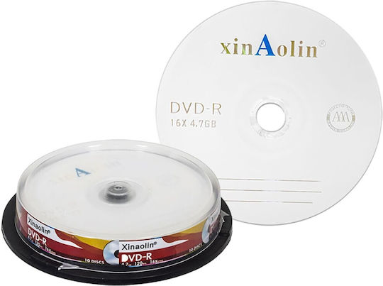 Justnote 89-12 Beschreibbare DVD-R 16x 4.7GB Kuchenbox 10Stück