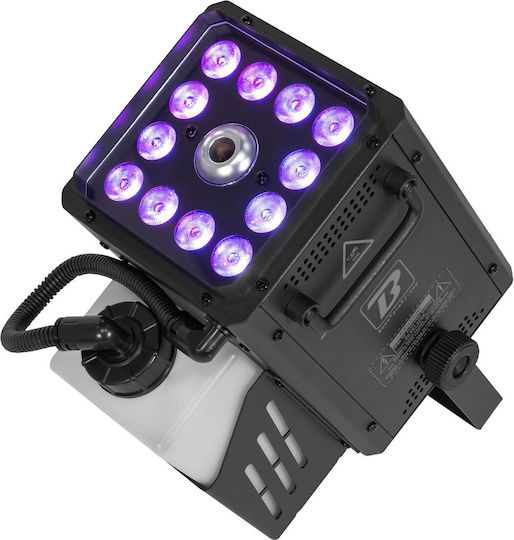 BoomTone Dj Jet Smoke 1200 Fog Machine 1200w 12x Rgba Leds Wireless Controller