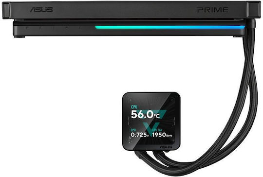 Asus Prime LC II 360 ARGB AIO Водно Охлаждане За CPU С 3 Вентилатора 120mm