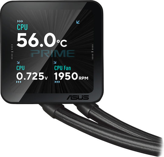 Asus Prime LC II 360 ARGB AIO Водно Охлаждане За CPU С 3 Вентилатора 120mm