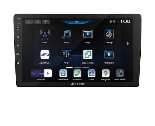 Ine-aw409s Universelles Alpine Navigation 9" Wxga Hd Bildschirm Android 13 Cortex A35 1.50 Ghz 4+64gb Eingebautes Wi-Fi / Bluetooth